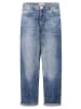 CARTOON Used Look-Jeans mit Waschung in Dark Blue Denim