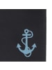 oxmox New Cryptan Geldbörse RFID Schutz 12 cm schwarz-freedom anchor cyan
