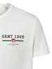 Gant T-Shirt in ecru