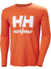 Helly Hansen Longsleeve "Classic Logo" in Orange