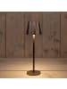 Coen Bakker LED Tischlampe dimmbar IP44 Innen & Außen 36,5x11cm in Bronze