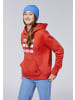 emoji Hoodie in Rot