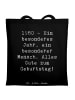 Mr. & Mrs. Panda Jutebeutel Spruch 1980 Geburtstag mit Spruch in Schwarz