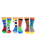 United Oddsocks Socken 3er Pack in Kick It!