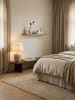 KADIMA DESIGN Wandregal 80x25x22 cm Massivholz / Metall Hängeregal