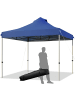 COSTWAY 3x3m Pavillon in Blau