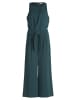 Vera Mont Jumpsuit mit Bindegürtel in Dusty Slate