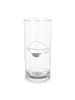 Mr. & Mrs. Panda Wasserglas Avocado Yoga ohne Spruch in Transparent