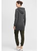 Oxmo Kapuzensweatjacke in grau