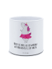 Mr. & Mrs. Panda Blumenkübel Einhorn Ballerina mit Spruch in Weiß