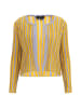 faina Damen Cardigan in Flieder Multicolor