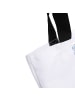 Mr. & Mrs. Panda Damen Schultertasche Eisbär Faul mit Spruch in Weiß