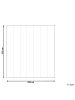 Beliani Bettdecke HOWERLA in Weiß - (W) 200 x (H) 2 x (L) 220 cm