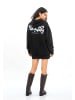 Tom Barron Freizeitanzug WOMEN OVERSIZE FIT TUNIC SWEATSHIRT in black