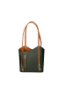 NAEMI Handtasche in Grüner Cognac