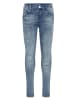 name it Mädchen Jeans mit Zierrissen in Blau