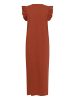 Kaffe Kleid KAcelina Regular fit in Henna