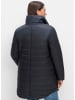 sheego Steppjacke in tiefblau