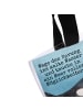 Mr. & Mrs. Panda Tote Bag Orca Design mit Spruch in Weiß