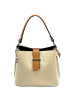Florence Florence Schultertasche Leder beige, natur ca. 25cm