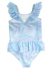 Disney Frozen Disney Die Eiskönigin Badeanzug mit Rüschen Elsa Frozen Schwimmanzug in blau