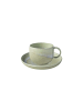 like. by Villeroy & Boch Espressotasse mit Untertasse Perlemor Alga in 60 ml in grün