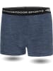 Normani Outdoor Sports Normani Outdoor Sports 2er Pack Herren Merino Boxershorts Unterhose in Navy