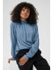 Kaffe Langarm-Bluse Trine Regular fit in Bering Sea