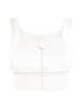 IZIA Crop-Top in Wollweiss