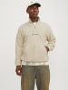 Jack & Jones Fleece Sweatshirt in Oatmeal