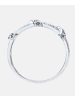Diamant L'éternel Eternity-Ring aus 375 Weißgold mit Diamant gedreht