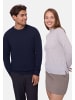 DANISH ENDURANCE Rundhalspullover Premium Knit Pullover in hellgrau