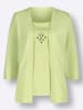 Sieh an! 2-in-1-Shirt in pistazie