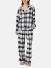 DKNY Channel The Flannel Nachtwäsche in Black