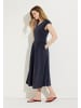 More & More cleanes, figurumspielendes Maxikleid in marine