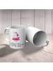 Mr. & Mrs. Panda Kindertasse Einhorn Ballerina mit Spruch in Weiß