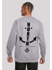 F4NT4STIC Sweatshirt North Anchor Knut & Jan Hamburg in grau meliert