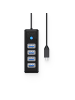 Orico Orico PW4U-C3 USB-Hub, 4-Port USB-A 3.0, 1,8 m Kabel