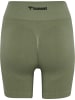 Hummel Hummel Shorts Hmlmt Yoga Damen Dehnbarem Feuchtigkeitsabsorbierenden Nahtlosen in DEEP LICHEN GREEN