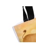 Mr. & Mrs. Panda Tote Bag Sternzeichen Stier Design ohne Spruch in Weiß