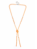 collezione alessandro Halskette " Heather " in orange