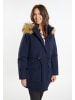 Usha Damen Wattierter Parka in Marine