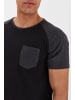 INDICODE Rundhalsshirt IDGresham in Schwarz