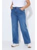 Ulla Popken Jeans in dark blue denim
