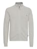 FQ1924 Strickjacke FQKYLE structure cardigan 21900706 modische Strickjacke in Grau