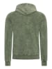 Rusty Neal Verwaschener Kapuzenpullover Regular Fit in Khaki