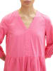 Tom Tailor Kleid SOLID SEERSUCKER in Pink