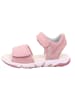 superfit Sandale PEBBLES in Rosa/Hellgrau