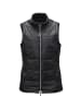 GOLDNER Leichte Steppweste mit Stehkragen in schwarz