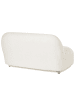 Beliani 2-Sitzer Sofa LOVBERG in Weiß - (W) 138 x (H) 74 x (L) 80 cm